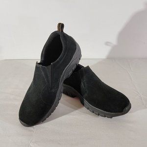 Black Suede Men's Loafers